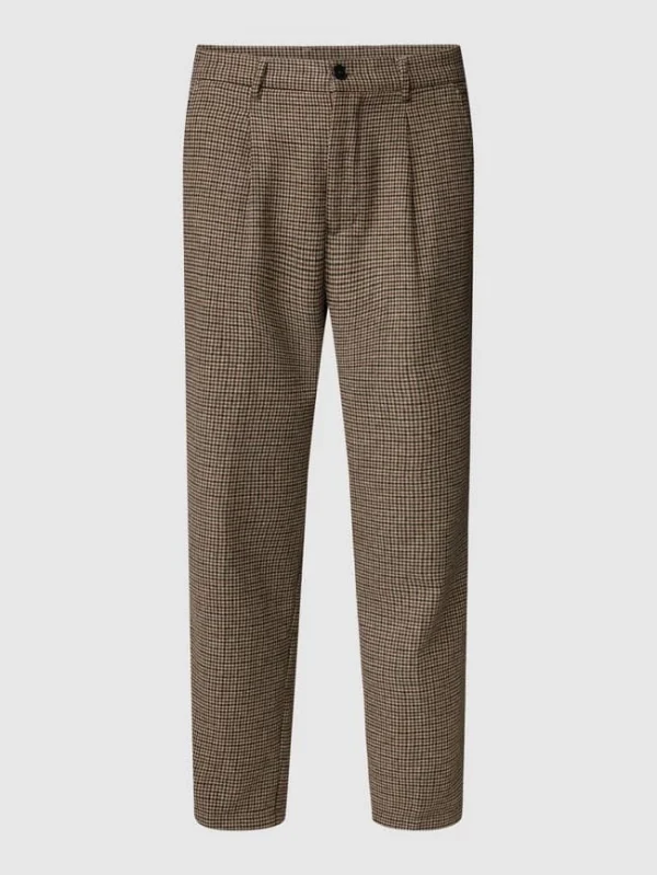 Beste Bewertungen von ? Selected Homme Anzughose Mit Hahnentrittmuster Modell ‘REG-TROY TRS’ – Mittelbraun ? 3