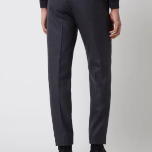 Am billigsten ? Matinique Regular Fit Anzughose Aus Wollmischung Modell ‘Las’ – Dunkelbraun ? 15