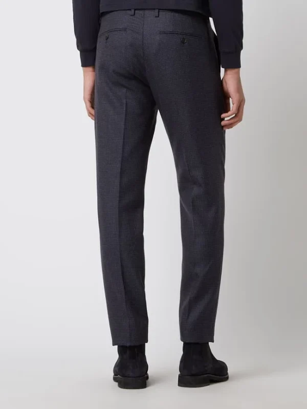 Am billigsten ? Matinique Regular Fit Anzughose Aus Wollmischung Modell ‘Las’ – Dunkelbraun ? 6
