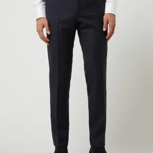 Großhandel ? DIGEL Modern Fit Anzughose Aus Schurwolle Modell ‘Per’ – Marineblau ? 13