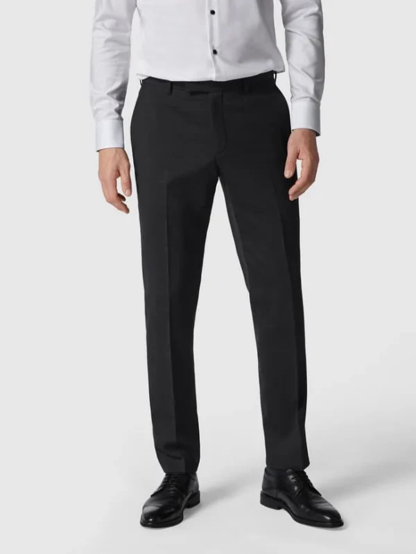 Blitzangebot ✨ Pierre Cardin Anzughose Mit Stretch-Anteil – Anthrazit ? 5