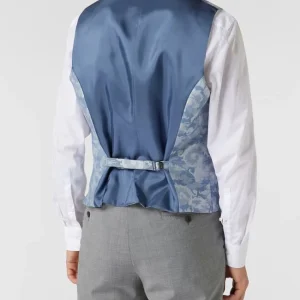 Budget ? JOOP! Collection Weste Mit Allover-Muster – Hellblau ? 15