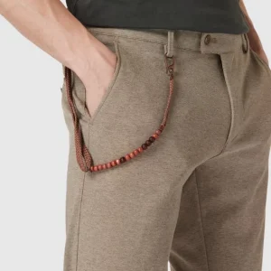Aktion ? CG – Club Of Gents Stoffhose Mit Hahnentrittmuster – Beige ? 11