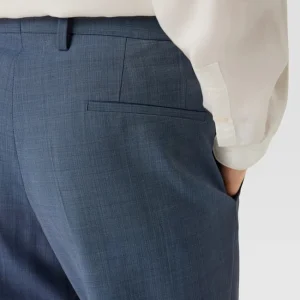 Rabatt ? BOSS Anzughose Mit Bundfalten Modell ‘Simmons’ – Hellblau ? 11