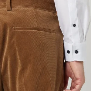 Bestpreis ? Strellson Relaxed Fit Anzughose Aus Cord Modell ‘Luc’ – Camel ✔️ 11