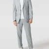 Budget ? Christian Berg Men Slim Fit Anzughose In Melierter Optik – Hellblau ✨ 17