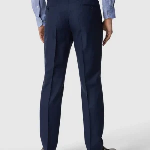 Brandneu ⌛ Roy Robson Slim Fit Anzughose Aus Merinowolle – Marineblau ? 15