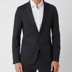 Top 10 ? Strellson Slim Fit 2-Knopf-Sakko Aus Jersey Modell ‘Acon’ – Schwarz ? 14