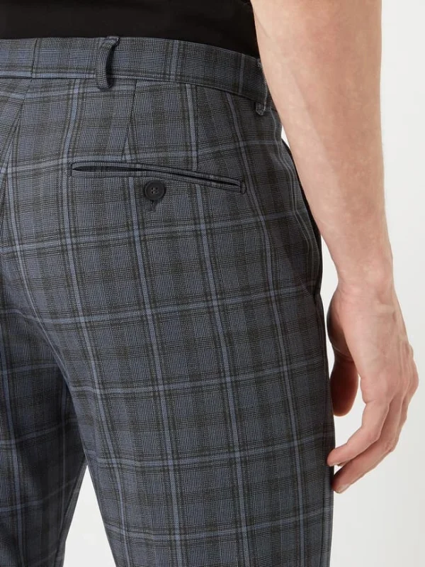 Bestes Angebot ? Selected Homme Slim Fit Anzughose Mit Woll-Anteil Modell ‘Elon’ – Dunkelblau ? 4