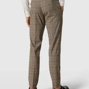 Coupon ? MCNEAL Hose Mit Karomuster – Mittelbraun ⭐ 15