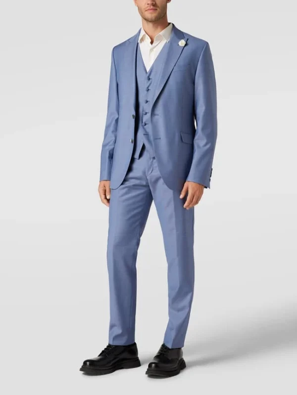 Bestes Angebot ? JOOP! Collection Anzugweste Mit Ziernähten – Hellblau ? 1