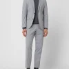 Auslauf ? S.Oliver BLACK LABEL Slim Fit 2-Knopf-Sakko Mit Stretch-Anteil – Hellgrau ⌛ 5