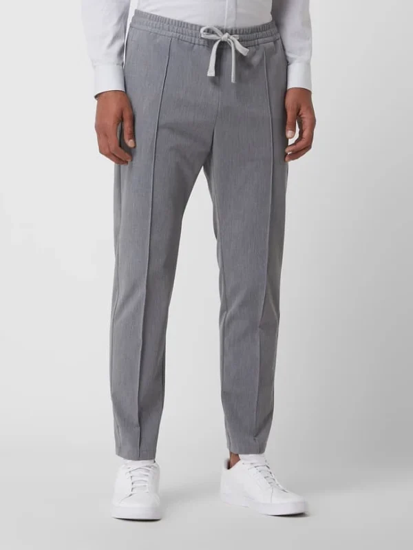 Bester Verkauf ? Windsor Jogpants Mit Stretch-Anteil Modell ‘Nostro’ – Hellgrau ? 5