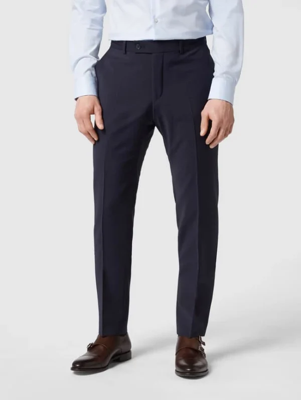 Top 10 ? Daniel Hechter Modern Fit Anzug-Hose Mit Stretch-Anteil – Marineblau ? 5