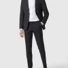Am billigsten ? CG – Club Of Gents Slim Fit Anzughose Aus Schurwolle Modell ‘Cedric’ – Dunkelgrau ✔️ 19