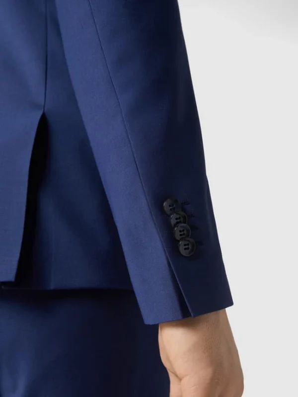 Billig ⌛ Cinque Slim Fit 2-Knopf-Sakko Mit Stretch-Anteil Modell ‘CiCastello’ – ‘CIPOWERSTRETCH’ – Blau ? 4