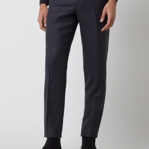 Am billigsten ? Matinique Regular Fit Anzughose Aus Wollmischung Modell ‘Las’ – Dunkelbraun ? 13