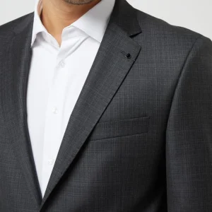 Neu ? DIGEL Modern Fit 2-Knopf-Sakko Aus Schurwolle Modell ‘Duncan’ – Anthrazit ? 12
