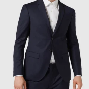 Billig ? JOOP! Collection Extra Slim Fit 2-Knopf-Sakko Aus Wolle Modell ‘Damon’ – Marineblau ? 13