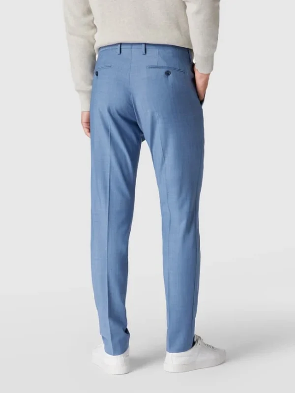Blitzangebot ❤️ Cinque Regular Fit Anzughose Mit Schurwoll-Anteil Modell ‘Cimonopoli’ – Blau ? 6