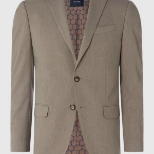 Neu ? Pierre Cardin Regular Fit 2-Knopf-Sakko Mit Stretch-Anteil Modell ‘Grant’ – ‘Futureflex’ – Hellbraun ? 10
