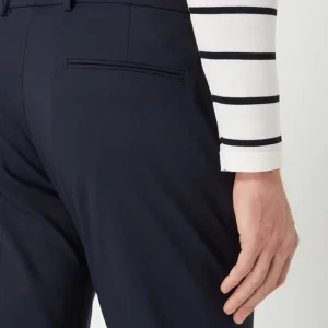Bestes Angebot ? Selected Homme Slim Fit Anzughose Mit Stretch-Anteil Modell ‘Josh’ – Dunkelblau ? 11