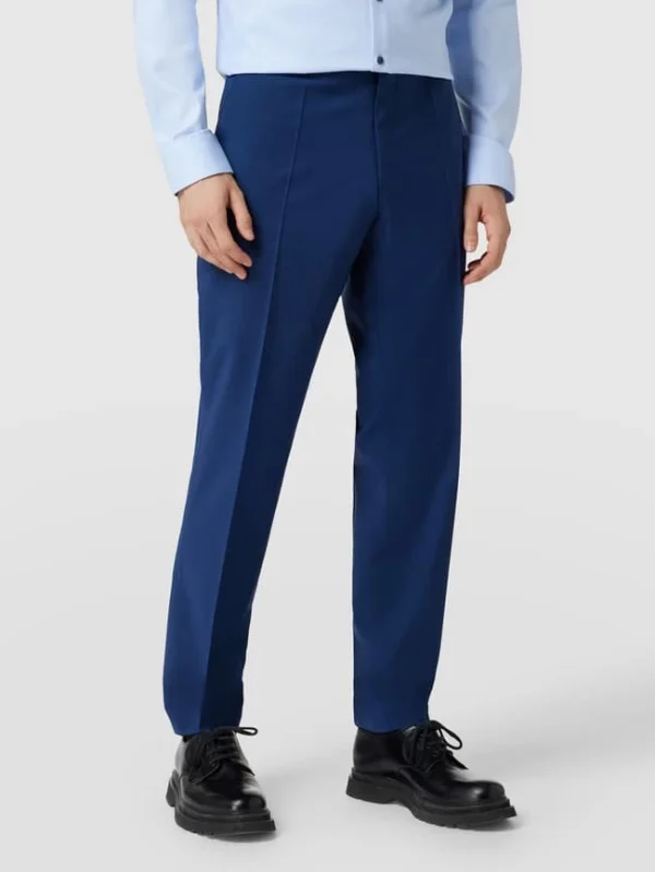 Angebote ? BOSS Slim Fit Anzughose Modell ‘Genius’ – Royalblau ? 5