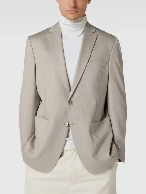 Aktion ❤️ Christian Berg Men 2-Knopf-Sakko Mit Kissing Buttons – Beige ? 5