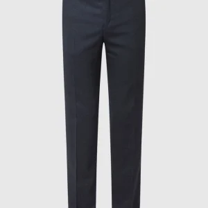 Angebote ? Selected Homme Slim Fit Anzughose Mit Stretch-Anteil Modell ‘Timelogan’ – Dunkelblau ⌛ 9