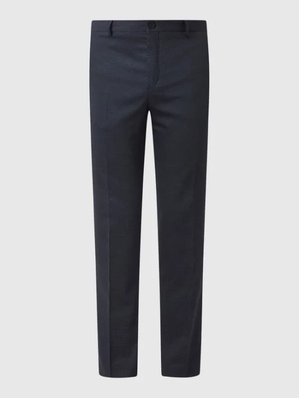 Angebote ? Selected Homme Slim Fit Anzughose Mit Stretch-Anteil Modell ‘Timelogan’ – Dunkelblau ⌛ 3