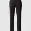 Bestes Angebot ❤️ BOSS Slim Fit Anzughose Mit Kontraststreifen – Schwarz ? 17
