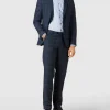 Budget ? MCNEAL Slim Fit Anzughose Mit Glencheck-Muster – Blau ? 19