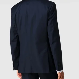 Budget ? BOSS Slim Fit 2-Knopf-Sakko Aus Reiner Schurwolle – Marineblau ⌛ 15