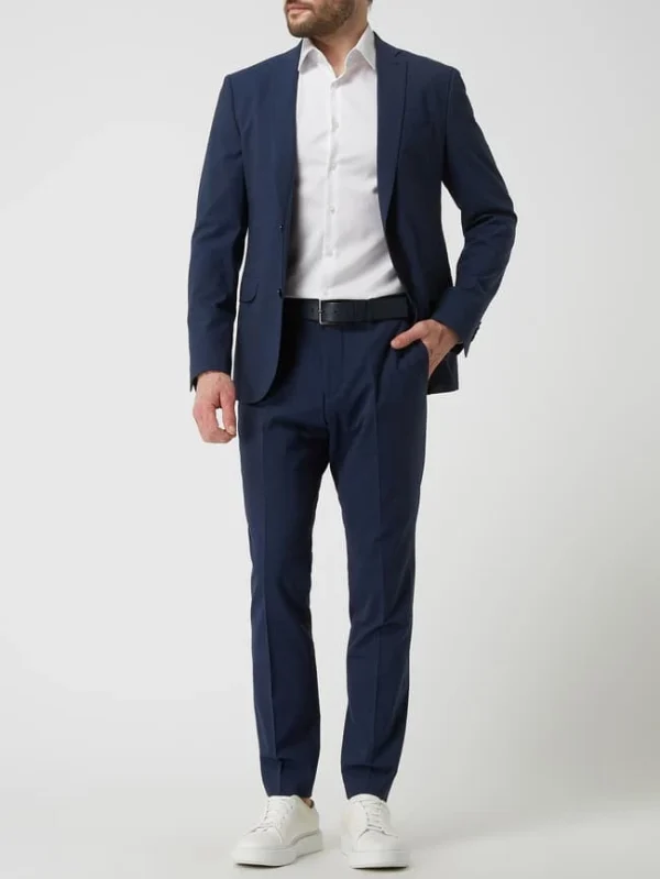 Brandneu ❤️ S.Oliver BLACK LABEL Anzughose Mit Schurwoll-Anteil ‘Ultimate Suit’ – Royalblau ❤️ 1