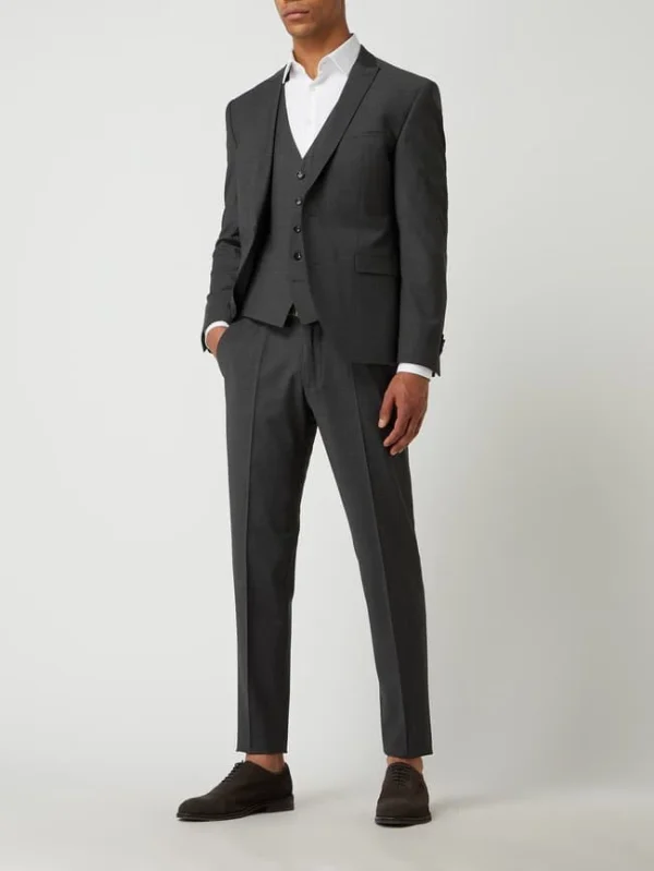 Budget ? Cinque Super Slim Fit Anzughose Mit Stretch-Anteil Modell ‘Cicastello’ – Mittelgrau ? 1