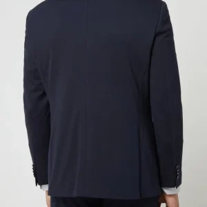 Am billigsten ? DIGEL Modern Fit 2-Knopf-Sakko Aus Jersey Modell ‘Edison’ – Marineblau ✨ 17