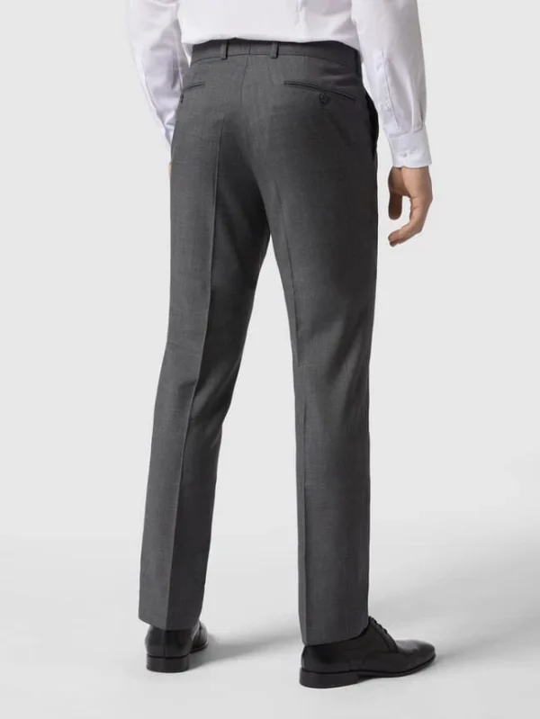 Beste Bewertungen von ? Carl Gross Modern Fit Anzughose Aus Schurwolle – Anthrazit ? 6