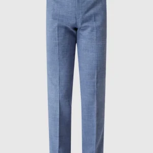 Großhandel ? Selected Homme Slim Fit Anzughose Mit Stretch-Anteil Modell ‘Oasis’ – Blau ✔️ 9