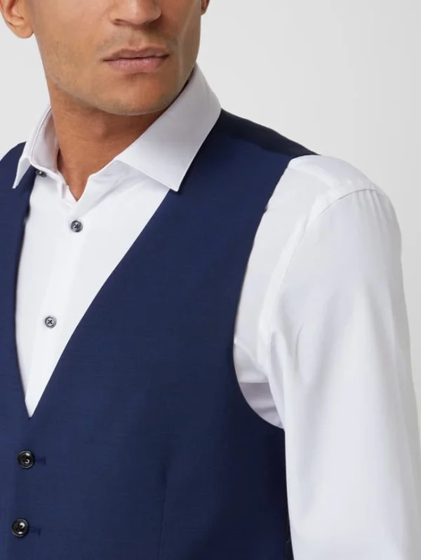 Bestes Angebot ❤️ Strellson Weste Mit Woll-Anteil Modell ‘Ves’ – Royalblau ? 4