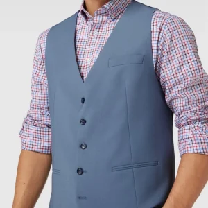 Am billigsten ? Cinque Weste Mit Paspeltaschen Modell ‘Monopoli’ – Rauchblau ? 11