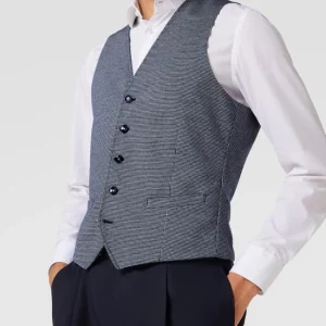 Am billigsten ✔️ MCNEAL Weste Mit Allover-Muster – Blau ? 11