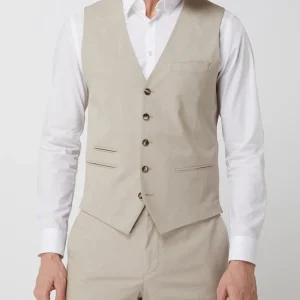 Bestpreis ⭐ S.Oliver BLACK LABEL Weste Mit Stretch-Anteil – Beige ? 13