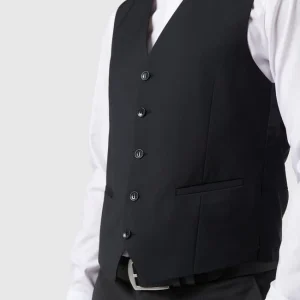 Neu ? CG – Club Of Gents Weste Mit Leistentaschen Modell ‘Carlto’ – Schwarz ❤️ 11