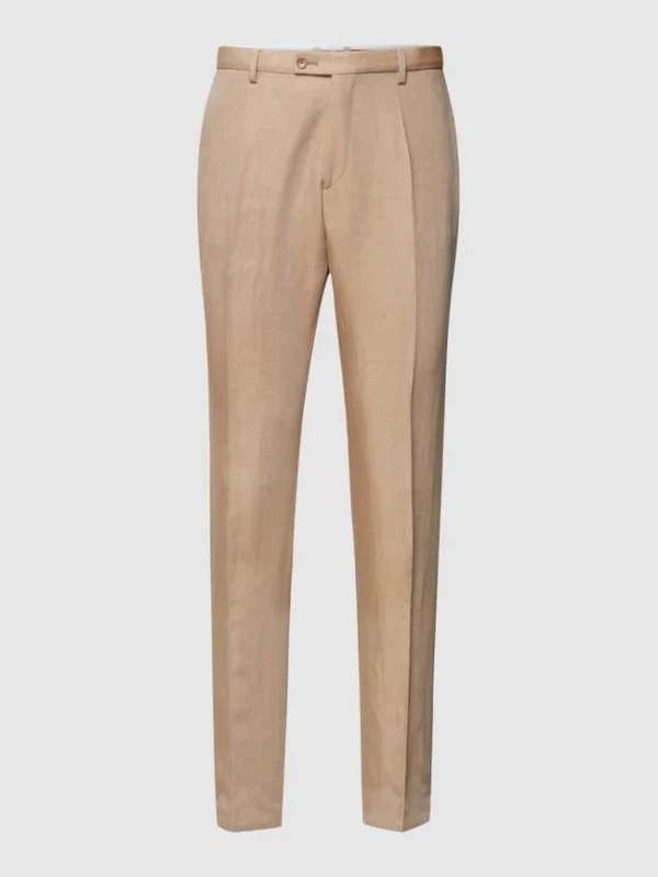 Brandneu ? CG – Club Of Gents Anzughose Mit Französischen Eingrifftaschen – Beige ? 3