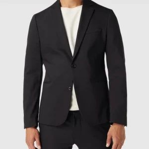 Bestpreis ✔️ Drykorn Slim Fit 2-Knopf-Sakko Mit Stretch-Anteil Modell ‘Hurley’ – Schwarz ? 13