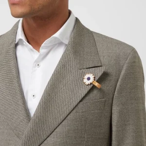 Neu ⌛ Baldessarini 2-Knopf-Sakko Aus Schurwoll-Elasthan-Mix Modell ‘Carter’ – Beige ⌛ 19