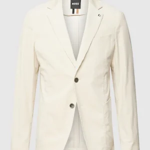 Bester Verkauf ? BOSS Slim Fit 2-Knopf-Sakko Aus Cord Modell ‘Hanry’ – Offwhite ? 9