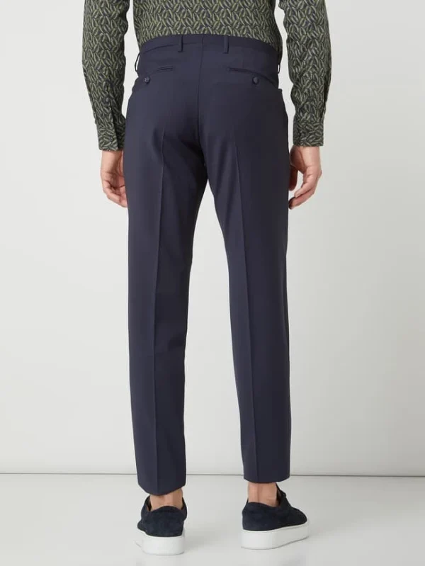 Top 10 ? Cinque Super Slim Fit Anzughose Mit Stretch-Anteil Modell ‘Cicastello’ – Marineblau ? 8