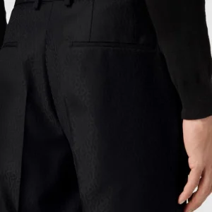 Großhandel ? HUGO Slim Fit Hose Mit Logo-Muster Modell ‘Getlin’ – Schwarz ? 11