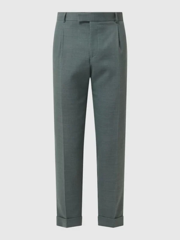 Am billigsten ⌛ Strellson Regular Fit Anzughose Mit Stretch-Anteil Modell ‘Luis’ – Gras Grün ⭐ 3